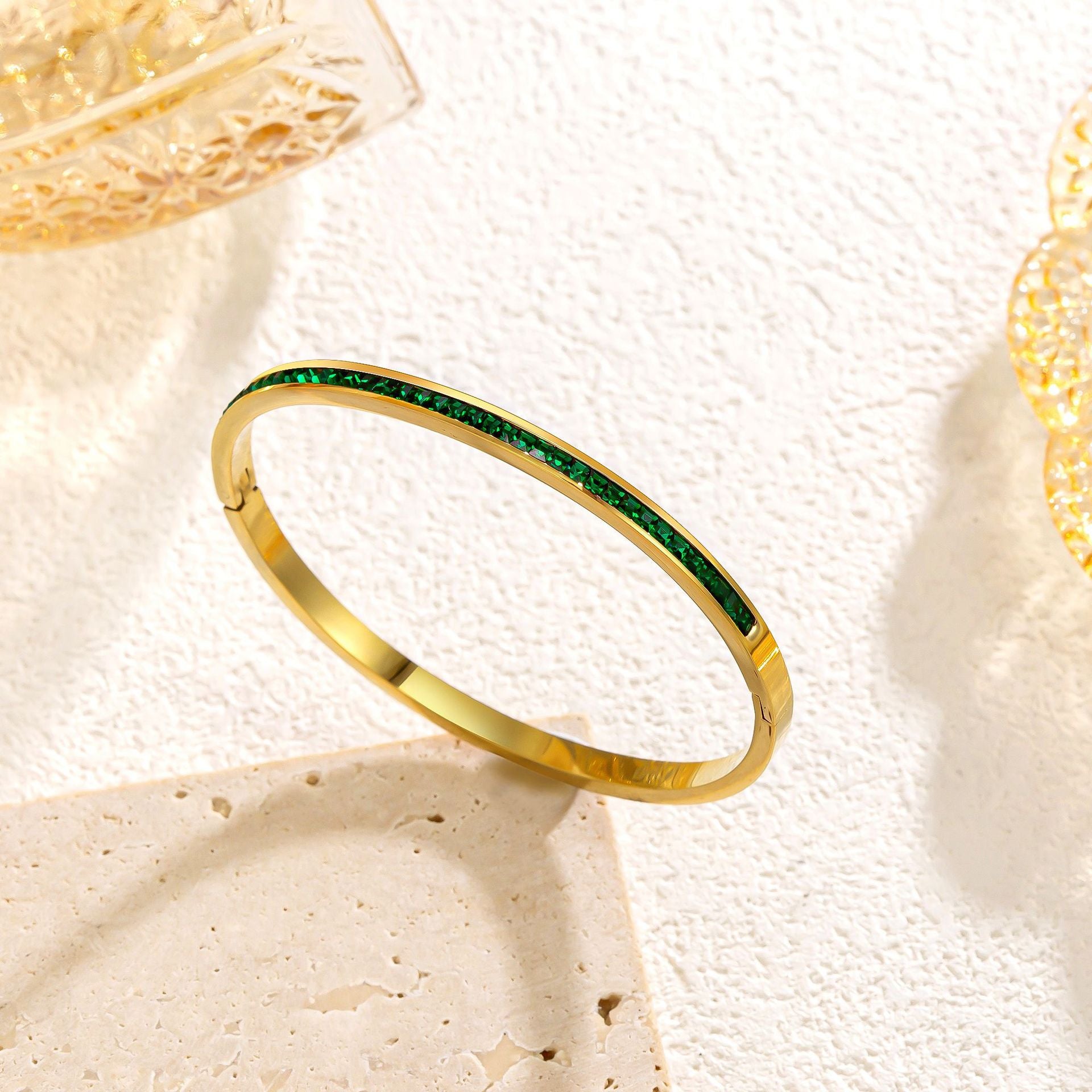 Celeste Viride Bracelet | Gold 18k