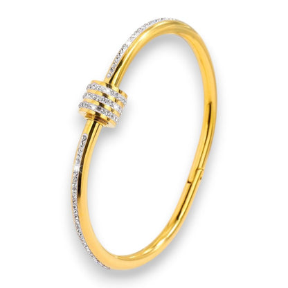 Tessandra Virelli Bracelet White | Gold 16k