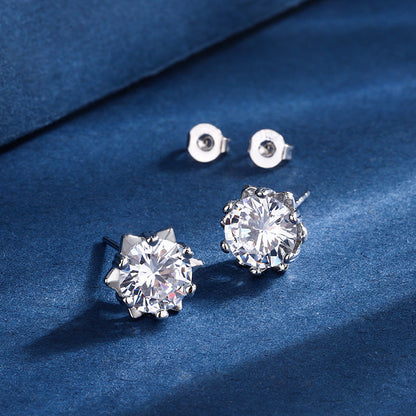 Aria Snowflake Set | White Gold 16k