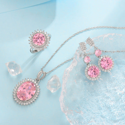 Aurielle Solwyn Blue Set | White Gold 16k