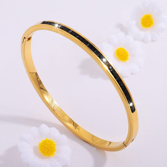 Liora Bellanotte Bracelet Black | Gold 16k