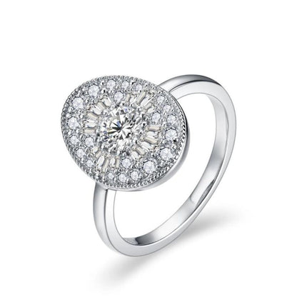 Daya Ring | White gold 18k