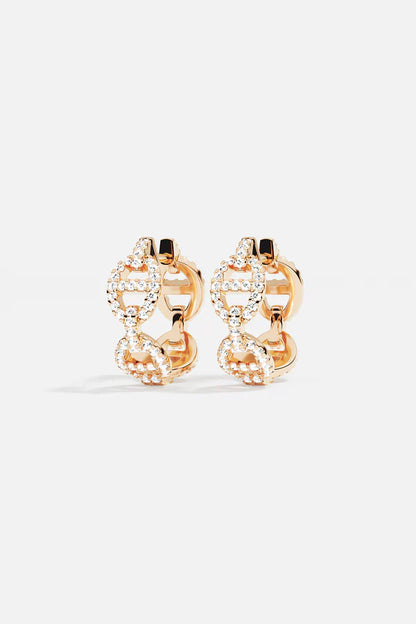 Isla Marina Earring | White Gold 18k