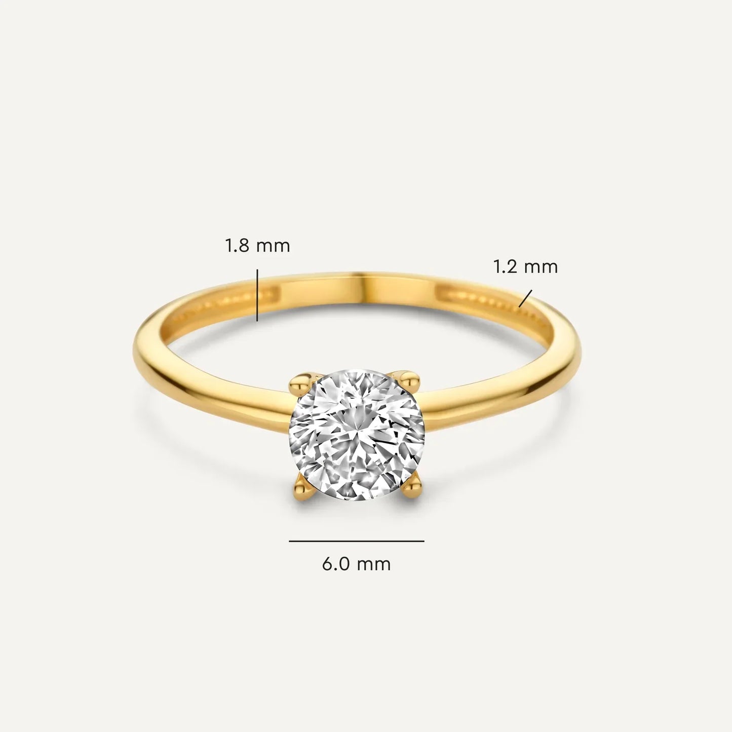 Savaya El Playa Ring | White Gold 18k