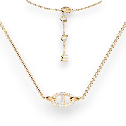 Isla Marina Necklace | Gold 18k