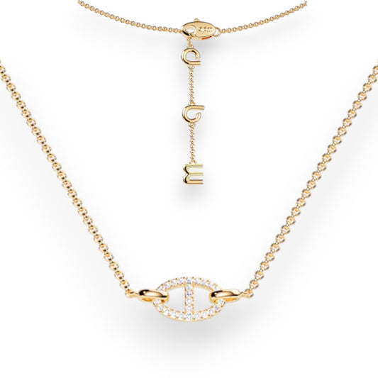 Isla Marina Necklace | Gold 18k