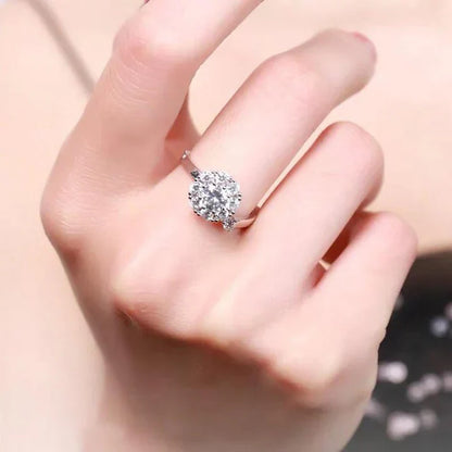 Aurea Fidessa Ring | White Gold 18k