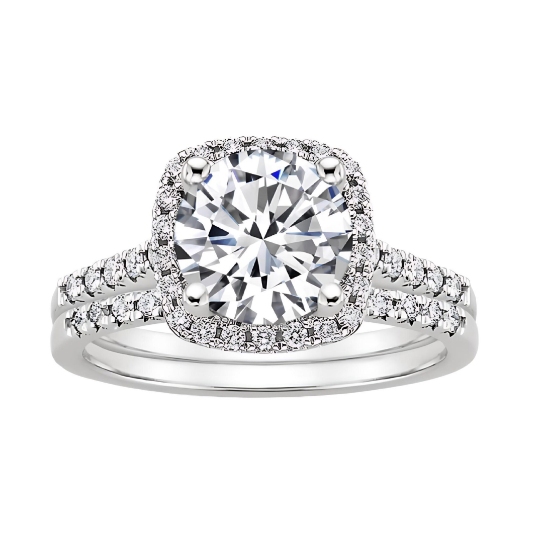 Clarinda Vellori Ring | White Gold 18k