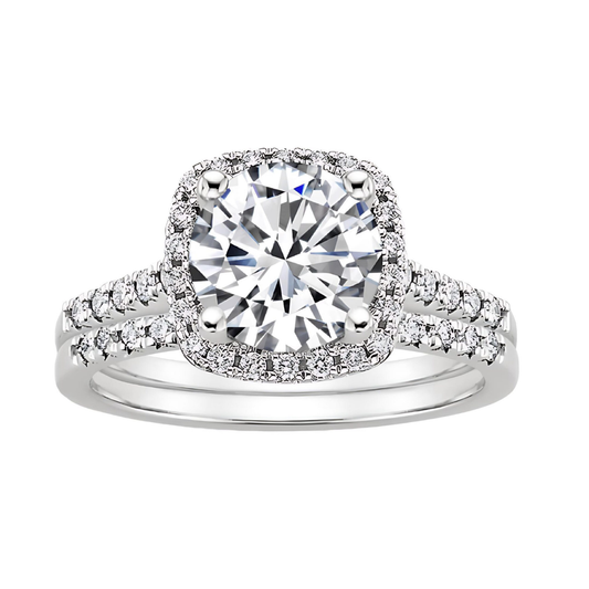 Clarinda Vellori Ring | White Gold 18k