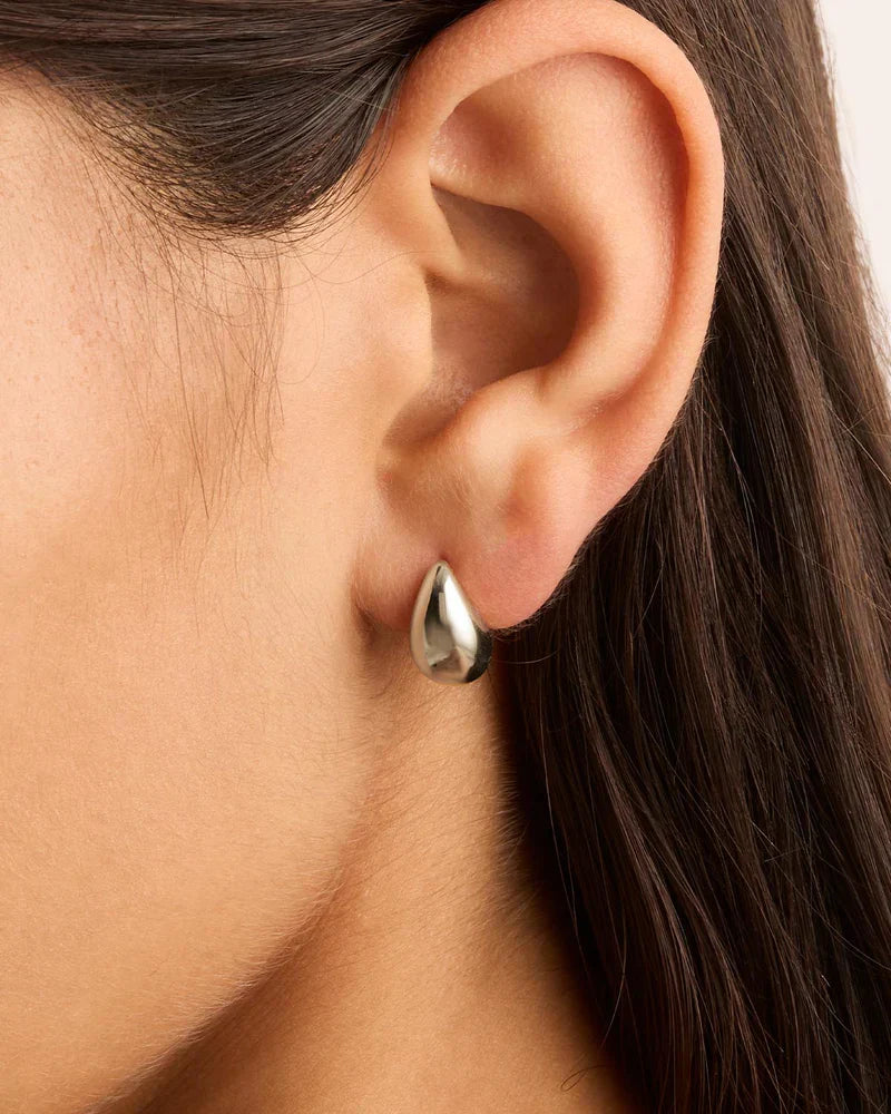Mato Drop Earrings | White Gold 18k