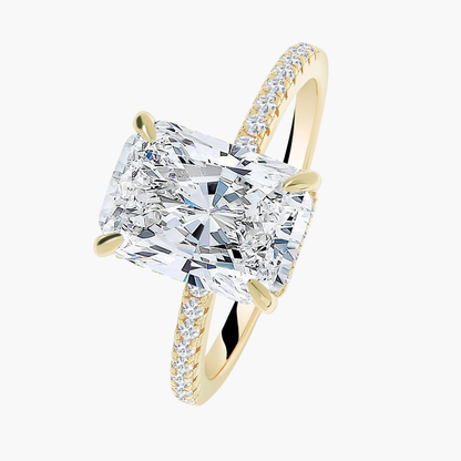 RADIANT ÉLITAIRE MOISSANITE RING