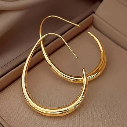 Antique Gold Hoop Earrings | Gold 16k