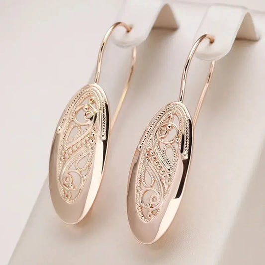 Opengleam Gold Drop Earrings | Gold 18k