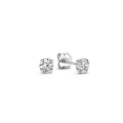 Dara Brillane Stone Earrings Set | White Gold 14k