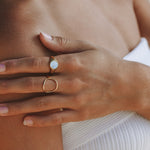 "Bahïa" Unique Oval Ring